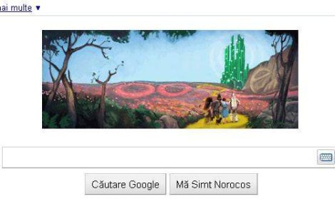 Google il sarbatoreste pe Vrajitorul din Oz