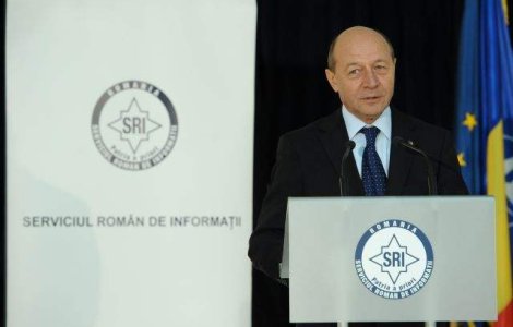 Basescu: Niciodata nu voi utiliza informatiile primite de la SRI in batalia politica