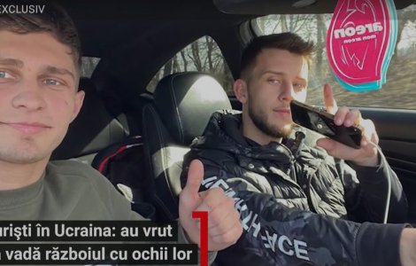 Doi tineri din Suceava s-au dus până în Kiev să vadă dacă e război. Ce au văzut