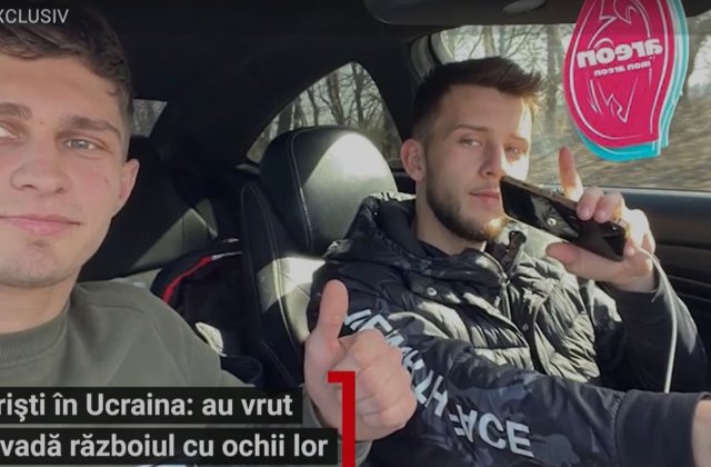 Doi tineri din Suceava s-au dus până în Kiev să vadă dacă e război: ”S-a auzit o bubuitură mare”