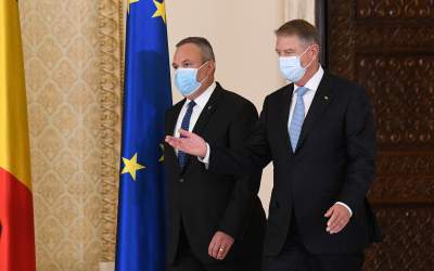 Preşedintele Klaus Iohannis...