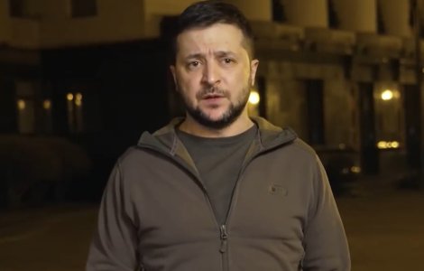 VIDEO Zelenski, la o lună de la invadarea Ucrainei: ”Toți trebuie să oprim Rusia. Lumea trebuie să oprească războiul”