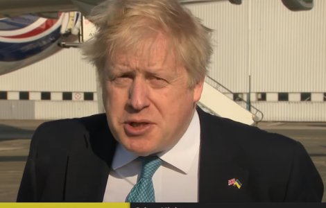 Boris Johnson cere ca Rusia să fie împiedicată să își mai folosească rezerverle de aur