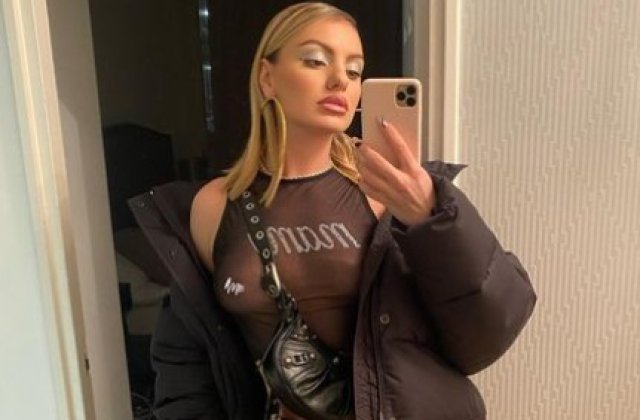 Alexandra Stan, criticată de fani din cauza unei imagini pe care a postat-o: „Pune niște pantaloni pe tine că răcești”