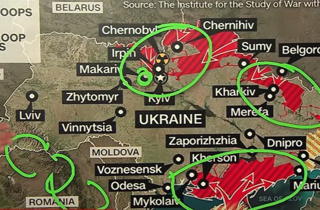 Rusia: Forțele moscovite au preluat „controlul total” la Izium, în estul Ucrainei 
