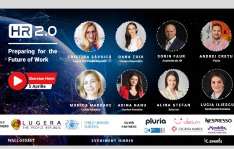 Față în față cu specialiștii din piața muncii, la cea de-a 11 ediție a Conferinței HR 2.0. - Preparing for the Future of Work