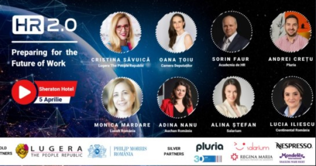 Față în față cu specialiștii din piața muncii, la cea de-a 11 ediție a Conferinței HR 2.0. - Preparing for the Future of Work