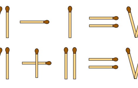 Top  Test de logică! Rezolvă problema cu chibriturile în timp record