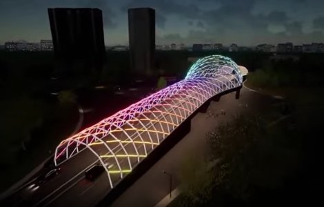 VIDEO ​​Cum va arăta pasajul rutier suprateran din Sectorul 4 al Capitalei