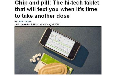 "Pastila inteligenta" le va trimite SMS-uri pacientilor