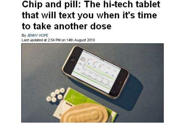 "Pastila inteligenta" le va trimite SMS-uri pacientilor