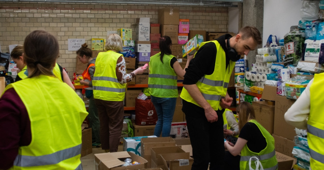 Ajutor umanitar din partea Franței pentru hub-ul cu refugiați de la Suceava