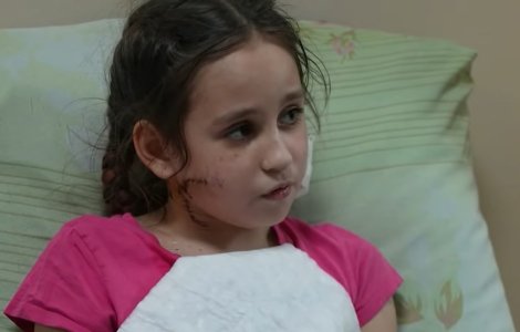 VIDEO O fetiță din Ucraina de doar 11 ani a fost împușcată în față de un soldat rus