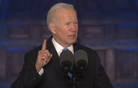 Joe Biden spune că nu vrea o schimbare de regim în Rusia
