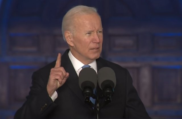 Joe Biden spune că nu vrea o schimbare de regim în Rusia 