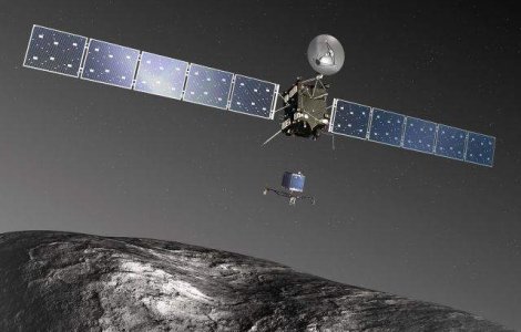 Robotul de pe sonda spatiala europeana Rosetta a fost readus la viata