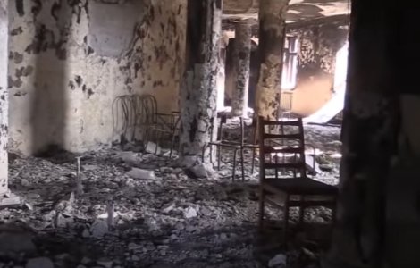 Ucraina: O clădire a Crucii Roșii la Mariupol, bombardată de ruși