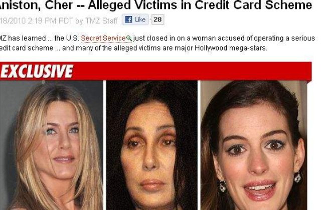 Liv Tyler, Cher si Jennifer Aniston, implicate intr-un scandal cu carduri de credit