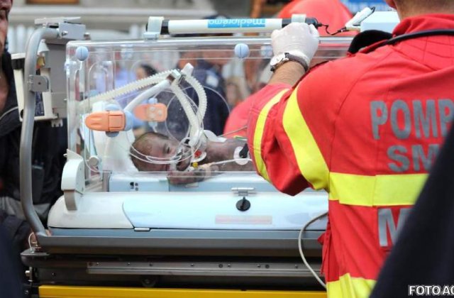 [VIDEO] Bebelusii arsi sunt in continuare in stare grava