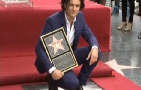  Video  Hollywood: Orlando Bloom a primit o stea pe Walk of Fame