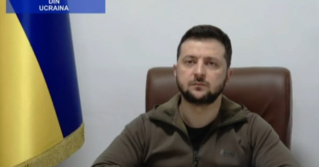 Parlamentul României/Volodimir Zelenski: E nevoie de alte sancțiuni; opriți tranzitul mărfurilor