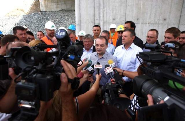 Boc si Berceanu au inaugurat centura Lugojului