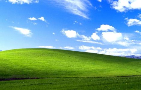  Foto  Locul unde s-a facut celebra poza pentru Windows XP, astazi