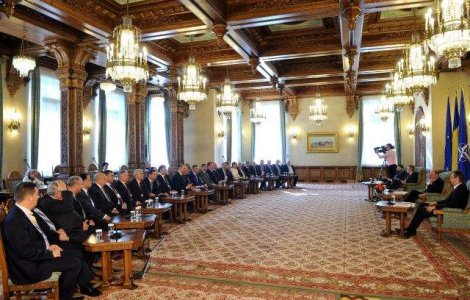 Basescu s-a intalnit cu reprezentanti ai Euroregiunii Siret-Prut-Nistru