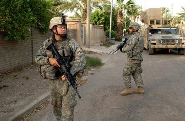 Atentat in Bagdad, soldat cu 11 morti