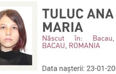 Fiica șefului poliției din Bacău a dispărut de acasă. Adrian Tuluc, urmărit penal în cazul dublei crime din Onești