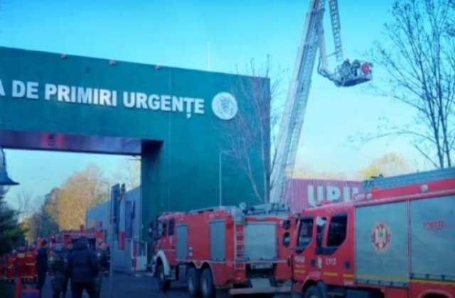 Incendiu la Spitalul Bagdasar-Arseni din București. Unitatea a fost modernizată recent