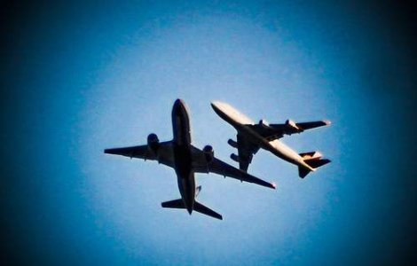 Grecia: Doua avioane de lupta s-au ciocnit in timpul zborului