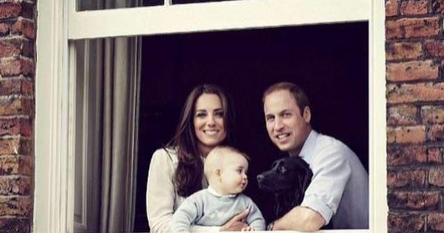  Foto  Printul George a participat la primul angajament oficial