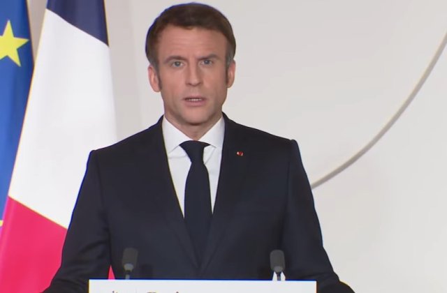 Macron nu reia termenul de „genocid” folosit de Biden. Președintele francez atenționează împotriva unei „escaladări a cuvintelor” 