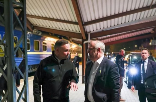 Președintele polonez Andrzej Duda, la Kiev: &bdquo;Este cruzime, banditism, terorism, nu război&rdquo; 