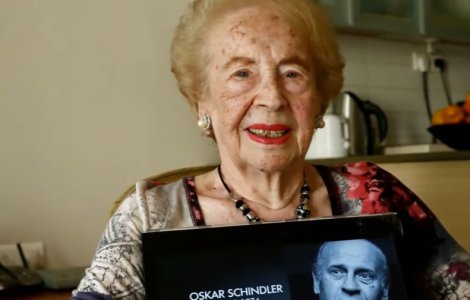 Secretara lui Schindler a murit la 107 ani. Femeia a salvat sute de evrei de execuțiile naziste