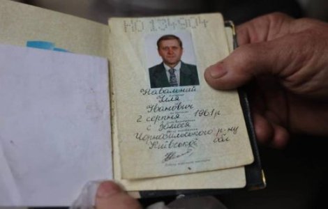 Paşaportul unui bărbat pe nume Navalnîi, găsit lângă un cadavru din Bucha
