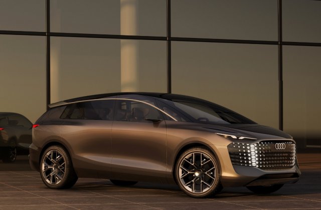 Acesta este conceptul Audi Urbansphere: sufragerie pe roți, cu 750 kilometri autonomie