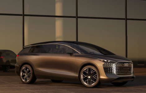 Acesta este conceptul Audi Urbansphere: sufragerie pe roți, cu 750 kilometri autonomie