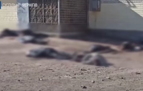 Alți nouă civili au fost găsiți morți la Borodianka, lângă Kiev. Pe trupurile unora sunt „semne de tortură”