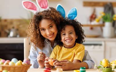 Cum să cureţi vopseaua de ouă...