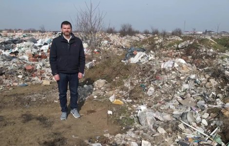 VIDEO Descoperirea făcută de fostul șef al gărzii de Mediu, la o groapă de gunoi: ”Miroase ca pe front, poate și mai rău”