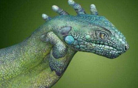  Top   Foto  Camuflajul perfect! 10 picturi pe corp care te vor pacali