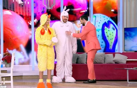Ce obișnuiau să facă Ramona Olaru și Dani Oțil în cea de-a doua zi de Paște: „Eu așa mă duceam când eram mică”