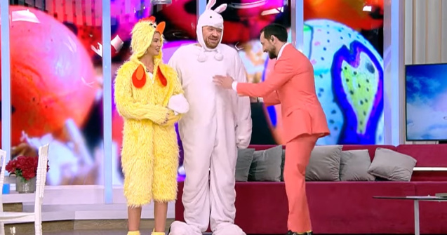 Ce obișnuiau să facă Ramona Olaru și Dani Oțil în cea de-a doua zi de Paște: „Eu așa mă duceam când eram mică”