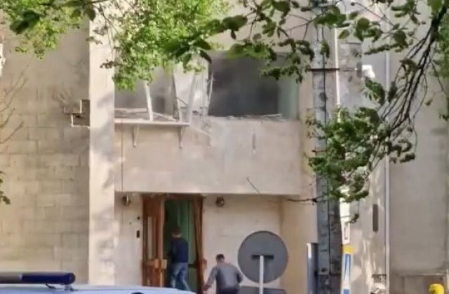 VIDEO Explozii la sediul Ministerului Securităţii Publice de la Tiraspol, capitala regiunii separatiste Transnistria