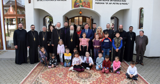 Primul așezământ social inaugurat de Episcopia Hușilor în municipiul reședință