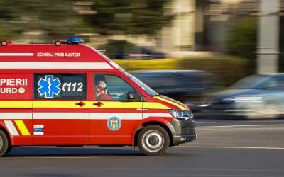 Echipaj SMURD, spulberat de...