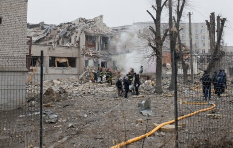 Rusia confirmă că a lovit Kievul în timpul vizitei lui Antonio Guterres