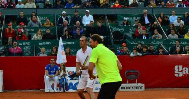  Foto  Goran Ivanisevici si C. Pioline au facut spectacol la Bucuresti